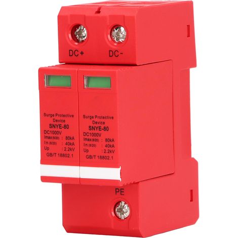 80 kA 1000 V Überspannungsschutzgerät für 2-polige Verteilerdose (1/5)