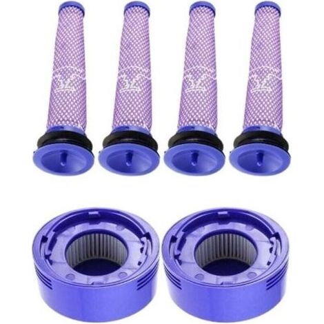 PA Filtre HEPA Lavable Compatible Aspirateur Sans Sac Modèles V7 V8 Pièce Rechange (1/4)