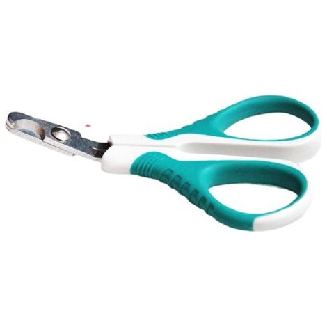 BUNTHAUS Coupe-griffes et coupe-ongles pour chat Ciseaux à Ongles Professionnels pour Chat Lapins et Petits Animaux tondeuses à Griffes de Chat Ciseaux Acier Inoxydable Courbe Ciseaux Coupe Ongles (1/3)