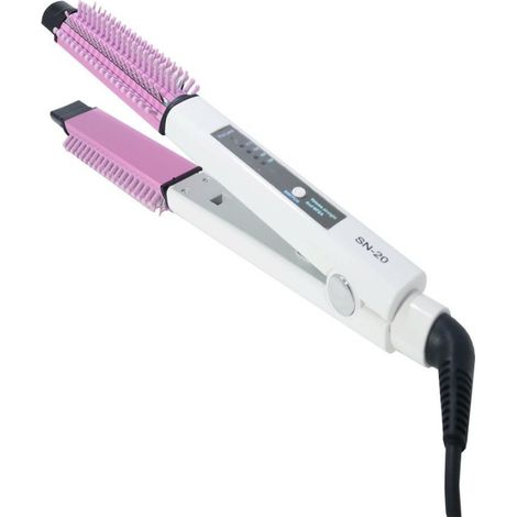 Brosse électrique Pour Lisser Les Cheveux Et Créer Des Ondulations Lisseur Indication De Température Sn20 (1/2)
