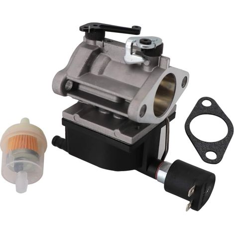 Carburateur pour Moteurs Tecumseh OHV160 à OHV180 avec Solénoïde Remplacement Pièces 640330A Tondeuse Neige (1/5)