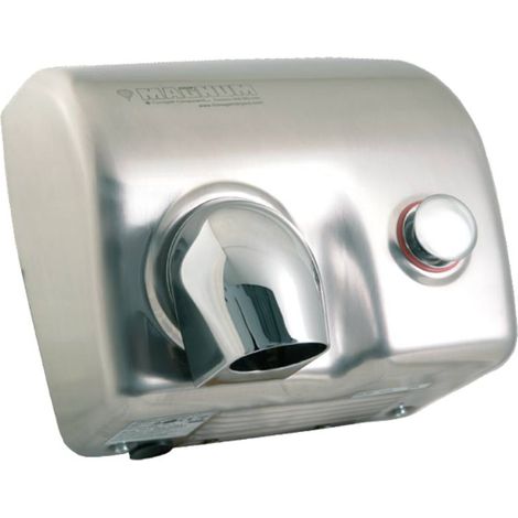 Fumagalli Magnum MG88P LEM 250 Cromo Satinato Asciugamani elettrico a Pulsante Cromo Satinato
