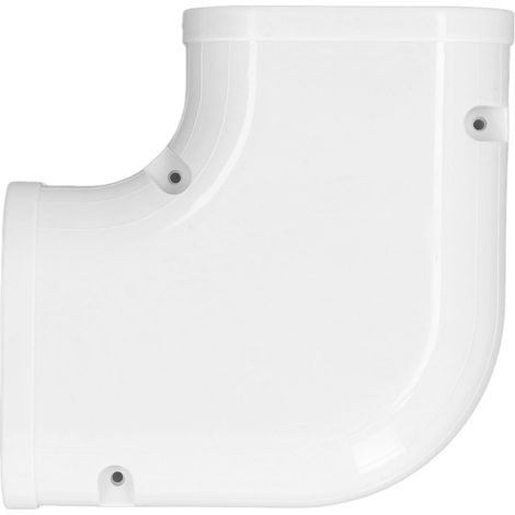 Cache plat incurvé pour climatiseur, en PVC décoratif, kit de protection de tuyau externe pour pompes à chaleur (1/5)