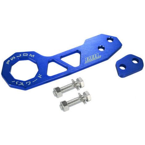 Remorques Modification De Voiture JDM Crochet De Remorque Universel Remorque Pare-chocs Arrière De Voiture Compatible D'aluminium - Bleu (1/5)