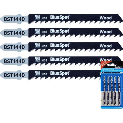 Blue Spot Tools Blue Spot Tools 5 PCE HCS Quick Cut Jigsaw Blades For- you get 5 (1/3)