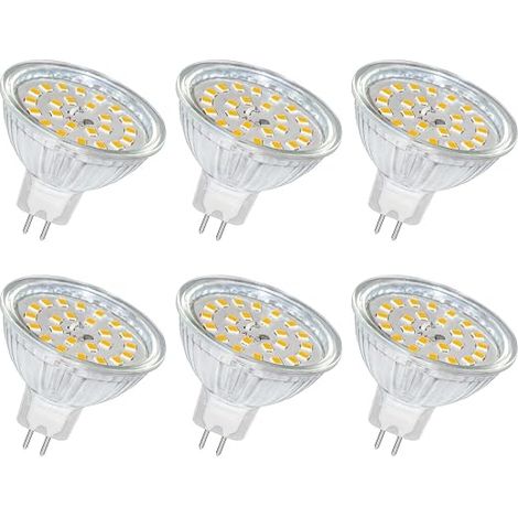 SCNNC MR16 Ampoule GU5.3 LED 12V 5W Blanc Chaud 3000K 500LM (1/5)