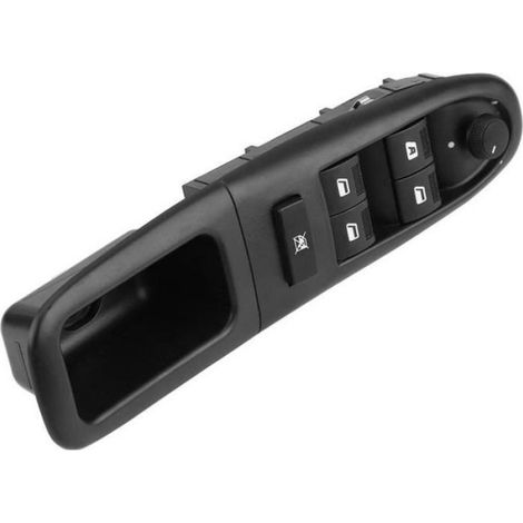 1 Interrupteur Lève Vitre, Plastique ABS, Noir, OEM 6554.CF, Avant Gauche, Pour Peugeot 406 (1/4)