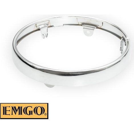 EMGO 2024/12 CHROME RING (RIM) FOR AVANT HEAD KAWASAKI KZ 550 '80-'83, KZ 650 '78-'83, JZ 750 '76-'79, KZ 750 '80-'83, KZ 1000 '77-'83, KZ 1100 '81-'83 (OEM: 23006-0380)