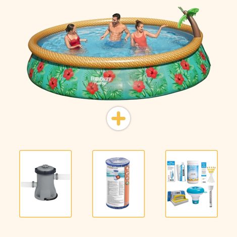 Bestway Bestway Fast Set Ronde - 457x84 cm - 4-pièces S22686 (1/5)