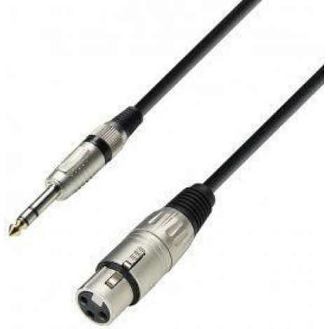 Câble Microphone Xlr Femelle Vers Jack 6 3 Mm - 1 M - Pour Studio Audio Et Prise De Son (1/2)
