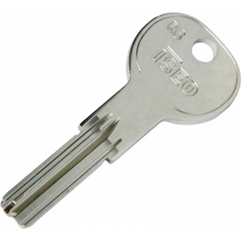 Chiave grezza per cilindro di sicurezza iseo art.8809 r6 - Salone