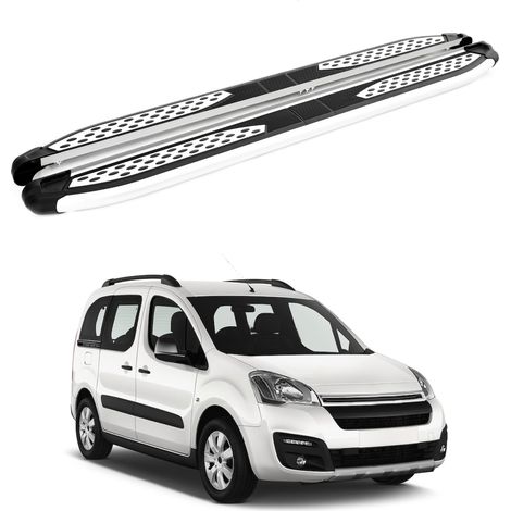 TURTLE kompatibel mit Citroen Berlingo 2008-2018 Trittbrett Plus Grau (1/4)