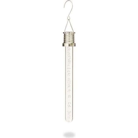 Lanterne Bâton Solaire - GARDEN ID Cristal - 22 cm - Couleur changeante - Autonomie 6-8h - Pile rechargeable. (1/4)