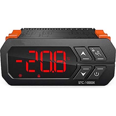 Termostato digitale STC-1000 X -50° 99° Termostato intelligente a LED con allarme e sensore AC110V-220V (1/5)