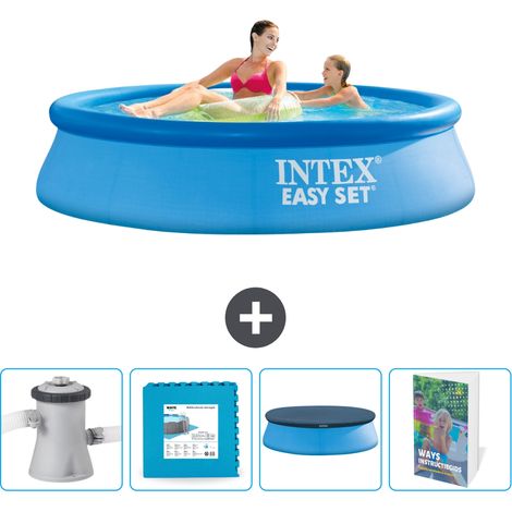 Intex Piscine Easy Set Ronde - 244x61 cm - 5-pièces SCB124 (1/5)