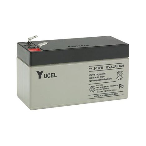 Batterie plomb étanche Y1.2-12 Yuasa Yucel 12v 1.2ah