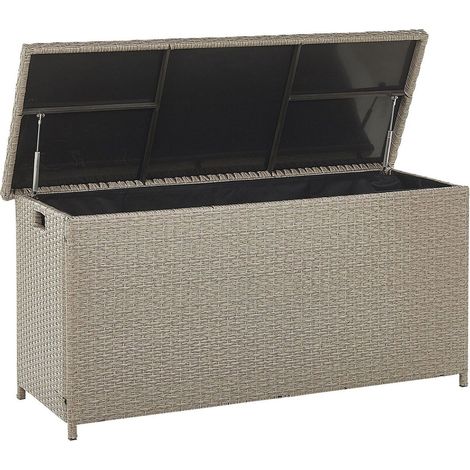 Storage Box MODENA 126 cm 46 cm Taupe
