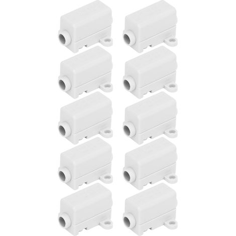 Lot de 10 connecteurs de câbles ZK 1106, 60 A, 400 V, pour câblage de plafonnier. (1/5)
