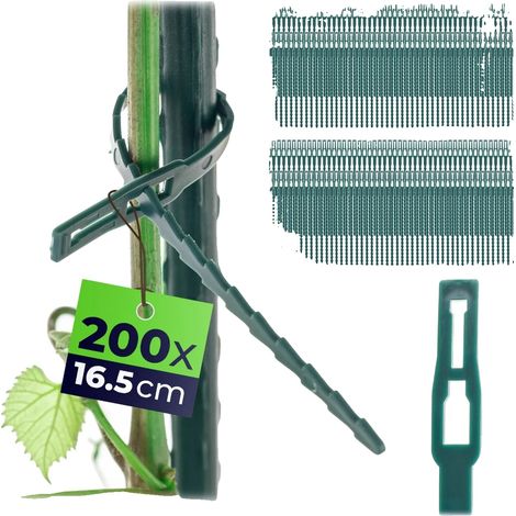 Tiras para plantas, material duradero, uso versátil, verde claro (1/5)