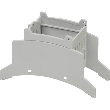 Elément supérieur de boîtier pour rail Phoenix Contact BC 35,6 OT U22 KMGY 2896047 Polycarbonate gri (1/2)
