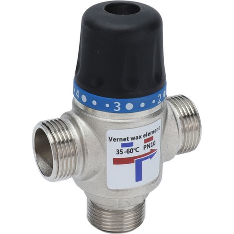 Dispositivo de control de temperatura de corte automático con válvula mezcladora termostática Mezclador de gran caudal (G3/4in)