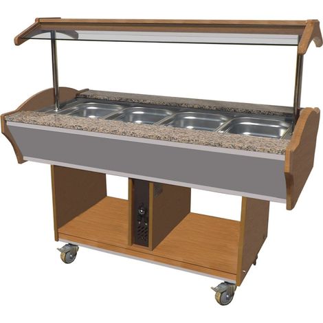 Buffet chaud 4 x GN 1/1 - Combisteel (1/2)