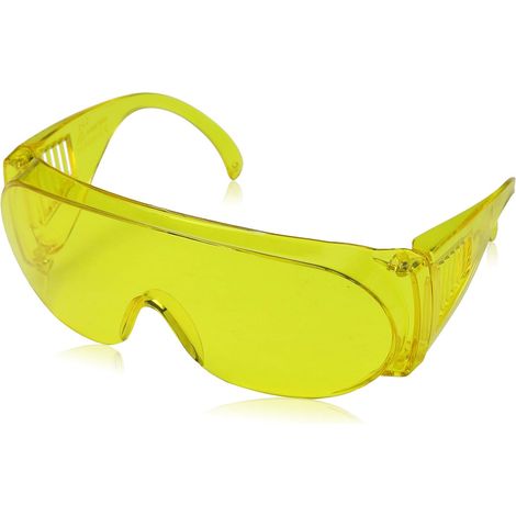 Lunettes de protection UV - Lot de 1 - Polycarbonate résistant - Filtration solaire optimale - Pour travaux extérieurs et bricolage - Taille universelle (1/4)