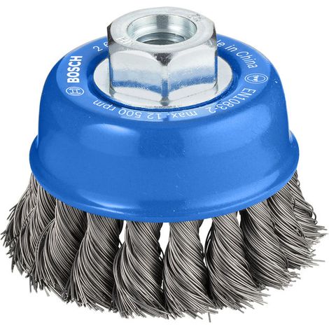 Bosch Brushing PRO Metal heavy Cup Brush 75 x 0.35 mm Thread 2608622099