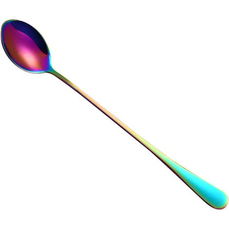 Cuillère - Acier Inoxydable 410 - Manche Long - Pour Café Thé Dessert - 1 Pièce (1/5)