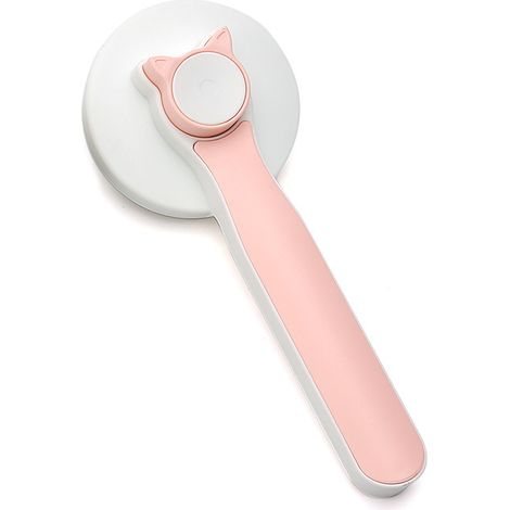 Brosse Chiens Chats, Brosse Autonettoyante Poils Morts Brosse de Toilettage Autonettoyante, Pour Chiens chats eliminer efficacement des poils tomentose sous-poil Tangles (Rose) (1/5)
