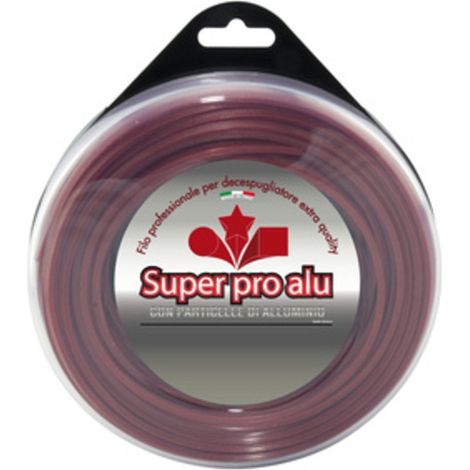 FILO NYLON ALUMADE QUADRO 4X 25 M RED