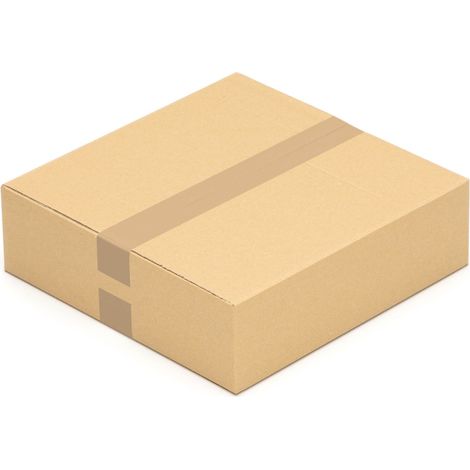 25 Faltkartons 350 x 350 x 100 mm Kartons 35 x 35 x 10 cm Versandkartons Wellpappe (1/4)
