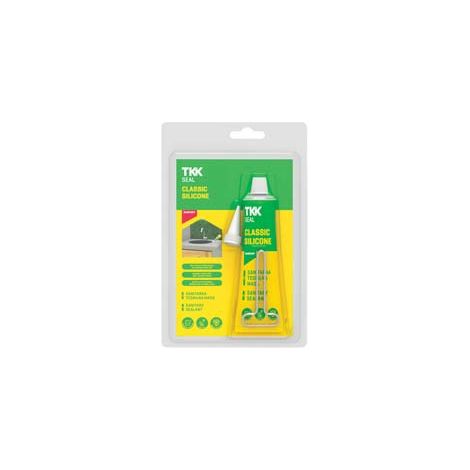 SILICONE ACETICO PER SANITARI SEAL SIL CLASSIC SANITAR- - ml.60 trasparente - 8 blister TKK
