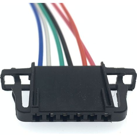 DJ7063A-1.5-21 Connecteur automobile de papillon électronique Volkswagen 6P 3B0972706 (1/5)