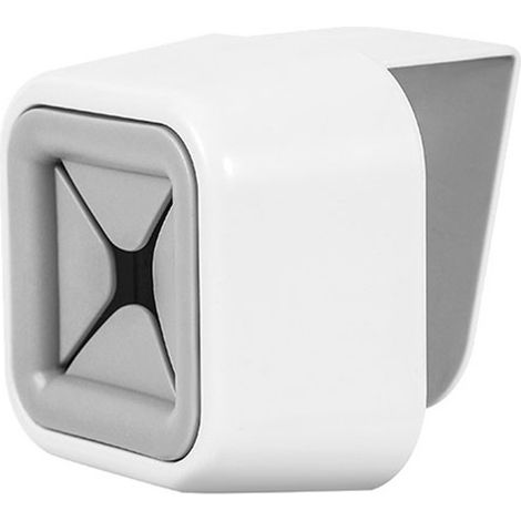 Toallero de pared sin taladrar: ganchos de plástico a presión para cocina y baño, 50 g, alta capacidad de carga, almacenamiento práctico. (1/5)