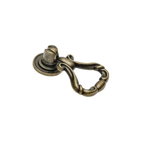 MANIGLIA ZAMA RJM 0128 33X55 MM ANTICATO- 1,0 pz