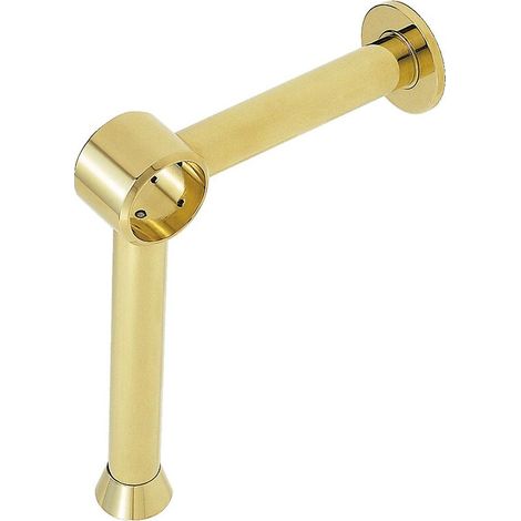 Support repose-pieds ligne Quartz pour tubes Ø 40 mm Laiton 1A0103 - CUIVRINOX (1/2)