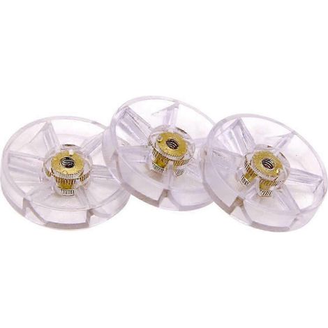 Lot de 3 pièces de rechange pour engrenages de base supérieurs de mixeurs 600W et 900W (1/4)