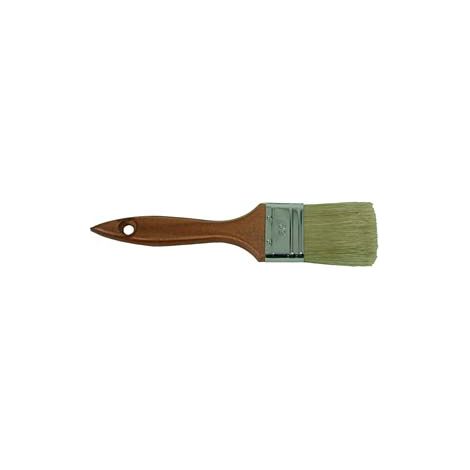 PENNELLESSE SETOLA BIONDA MANICO LEGNO- - mm.60x14x59 - 12 pezzi FEUDO
