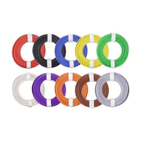 Donau Elektronik Cable de cobre 1 x 0,50 mm² de alta calidad