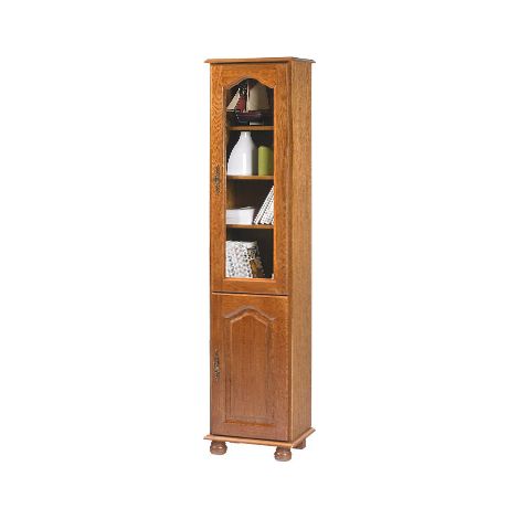 Bibliothèque 2 Portes Chêne Rustique (1/5)