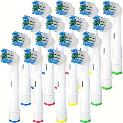 Testine di ricambio compatibili con gli spazzolini elettrici Oral-B, 20 testine per i modelli Oral-B Vitality Pro 3. (1/2)