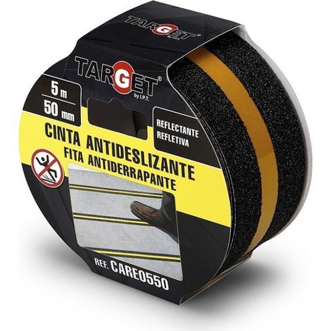 CINTA ADHESIVO ANTIDESLIZANTE REFLECTANTE 50mmX5m TARGET (1/2)