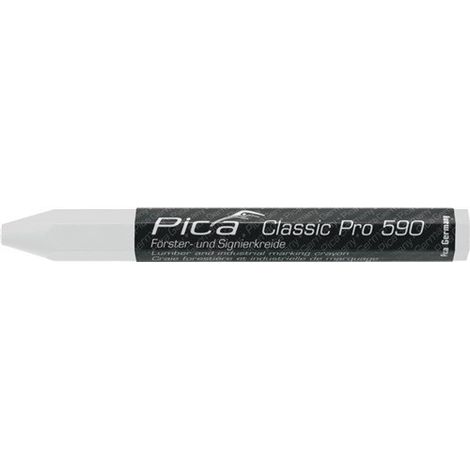 TIZA PARA MARCAR CLASSIC PRO 590 BLANCA ENVUELTA 12UD