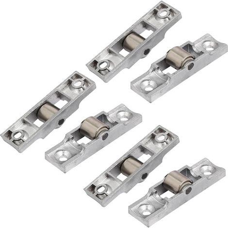 59mm x 16mm 14mm zin-k-legierung einzelne rolle schiebetür fenster riemenscheibe 6 stücke (543d3b... (1/4)