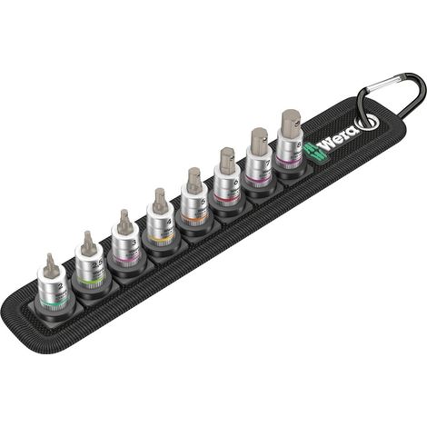 Wera  Belt  2  8740  A  Hex-Plus  HF-  8  piezas  1/4"  -  003881