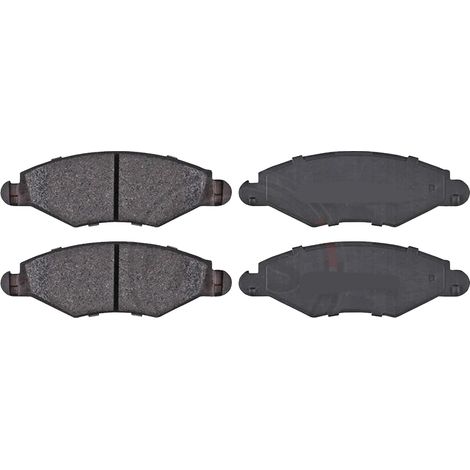 KIT PASTIGLIE FRENO ANTERIORI compatibile con PEUGEOT 206 TRE VOLUMI / PASTIGLIE FRENANTI AUTO OEM P 61 063, / SOSTITUZIONE DIRETTA / BASSA POLVERE / SILENZIOSO (1/4)