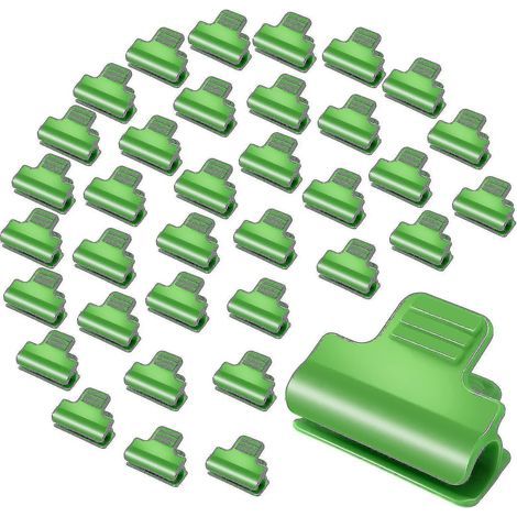 60 Gewächshausclips, Pflanzenclips, Clips für Schutznetze, Tunnel und Bögen, Clips für Schattierungsnetzstangen Fruugo SE Versandkostenfrei - 11 mm (1/5)