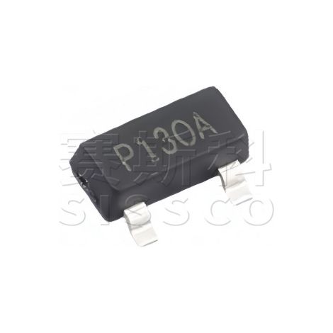 VISHAY SI2343CDS-T1-GE3 P1 SOT-23 P-channel MOSFET, electronic component, 5 units