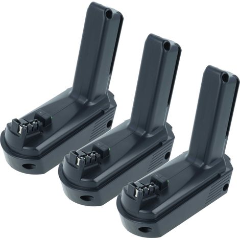 vhbw 3x Battery Replacement for Festool 564274, 564261, 564535, 564534, BP-XS, 564540 for Power Tools (1500 mAh, Li-Ion, 10.8 V)
